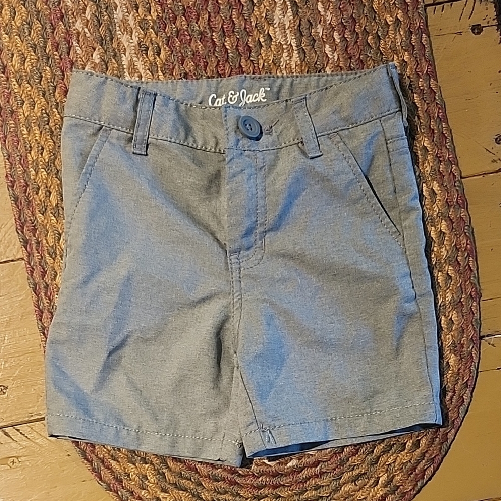 3T Cat & Jack Boys Gray Shorts